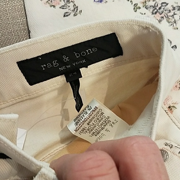 Rag & Bone Ellie Jean in Micro Floral - Picture 7 of 8